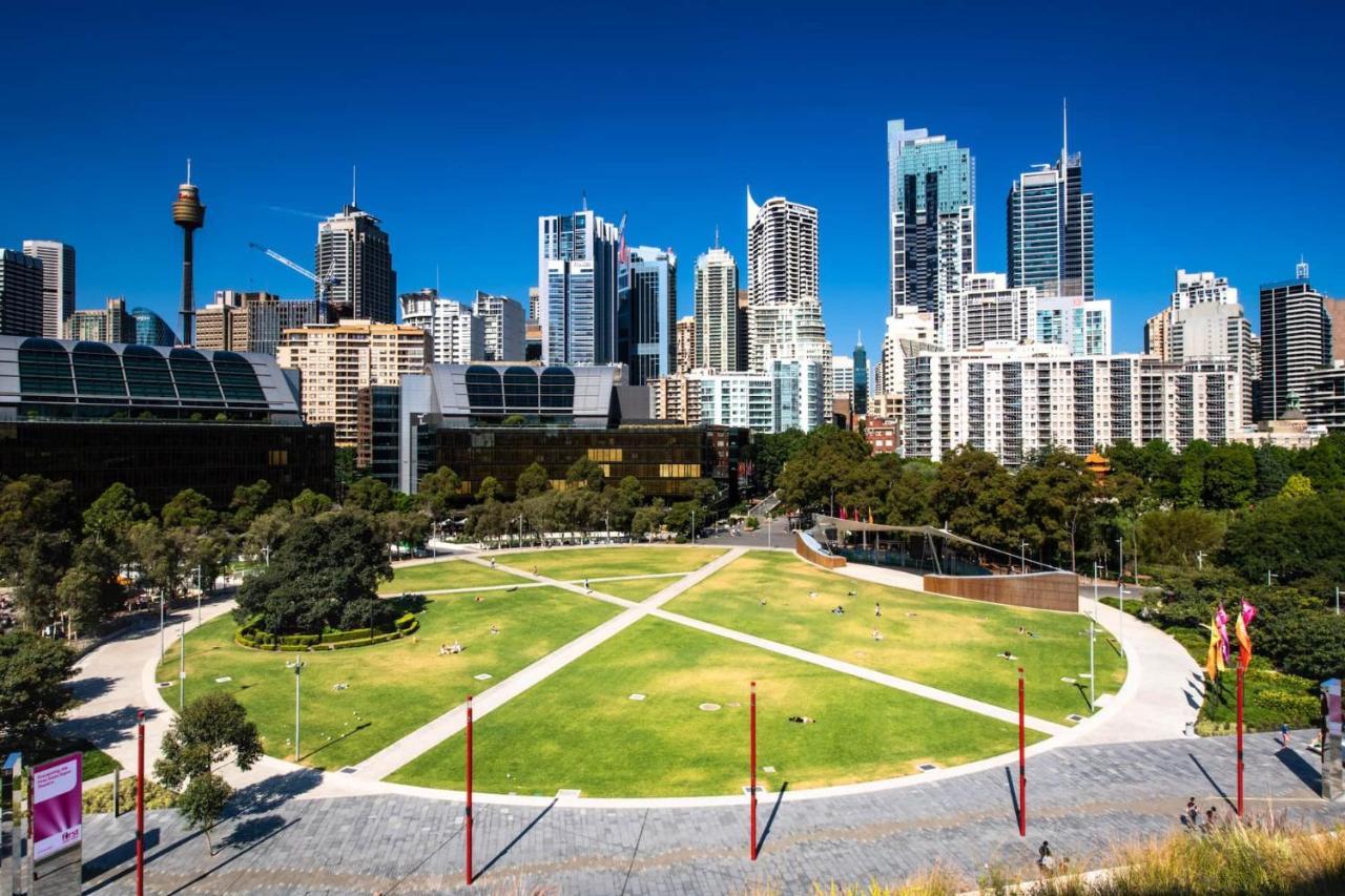 Spacious & Cosy 2 Bedroom Apartment In Darling Harbour Sydney Buitenkant foto